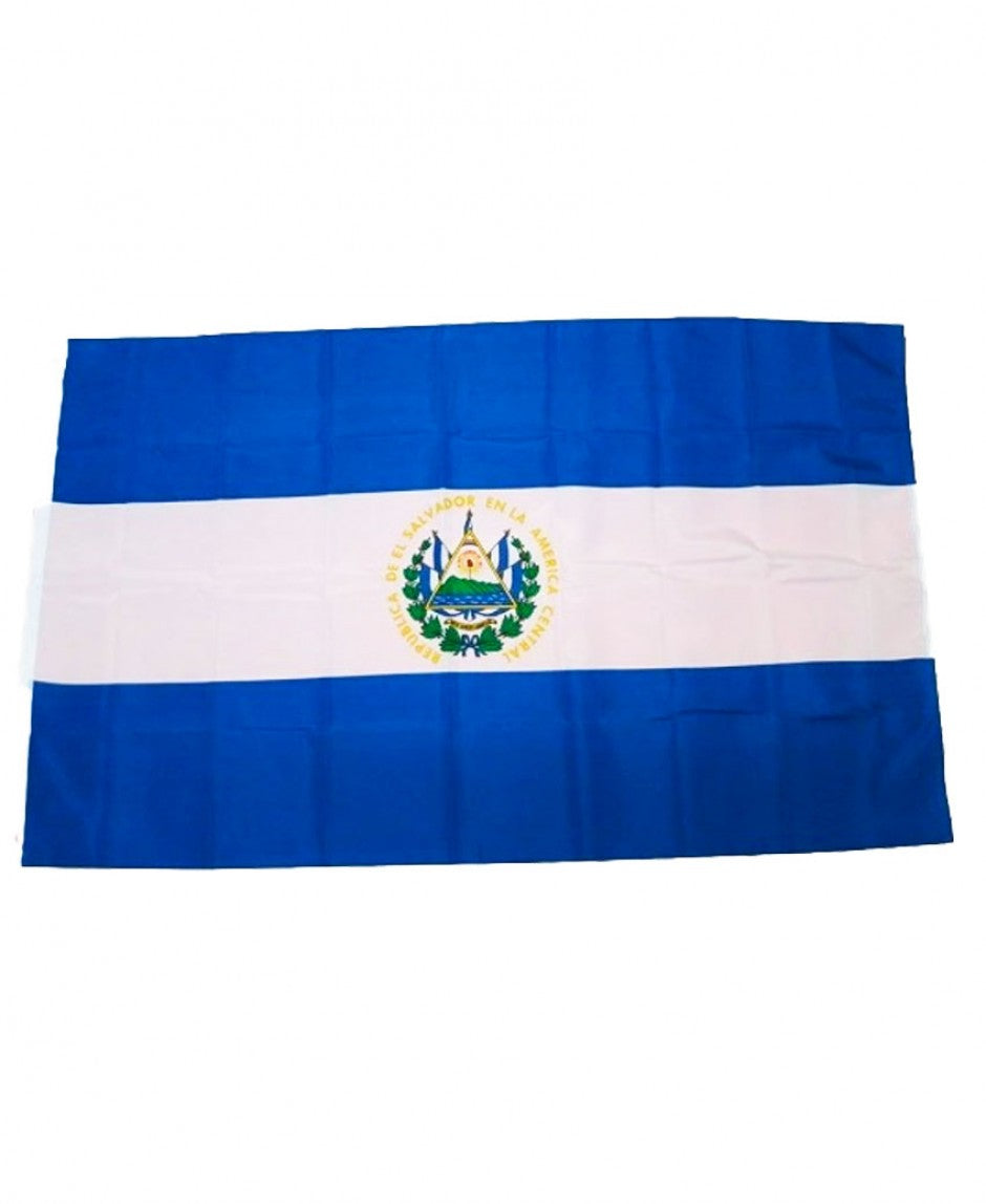 Bandera El Salvador Jumbo 120x180cm