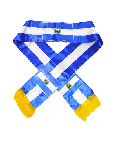 banda Satinada de Honor El Salvador 16x180cm