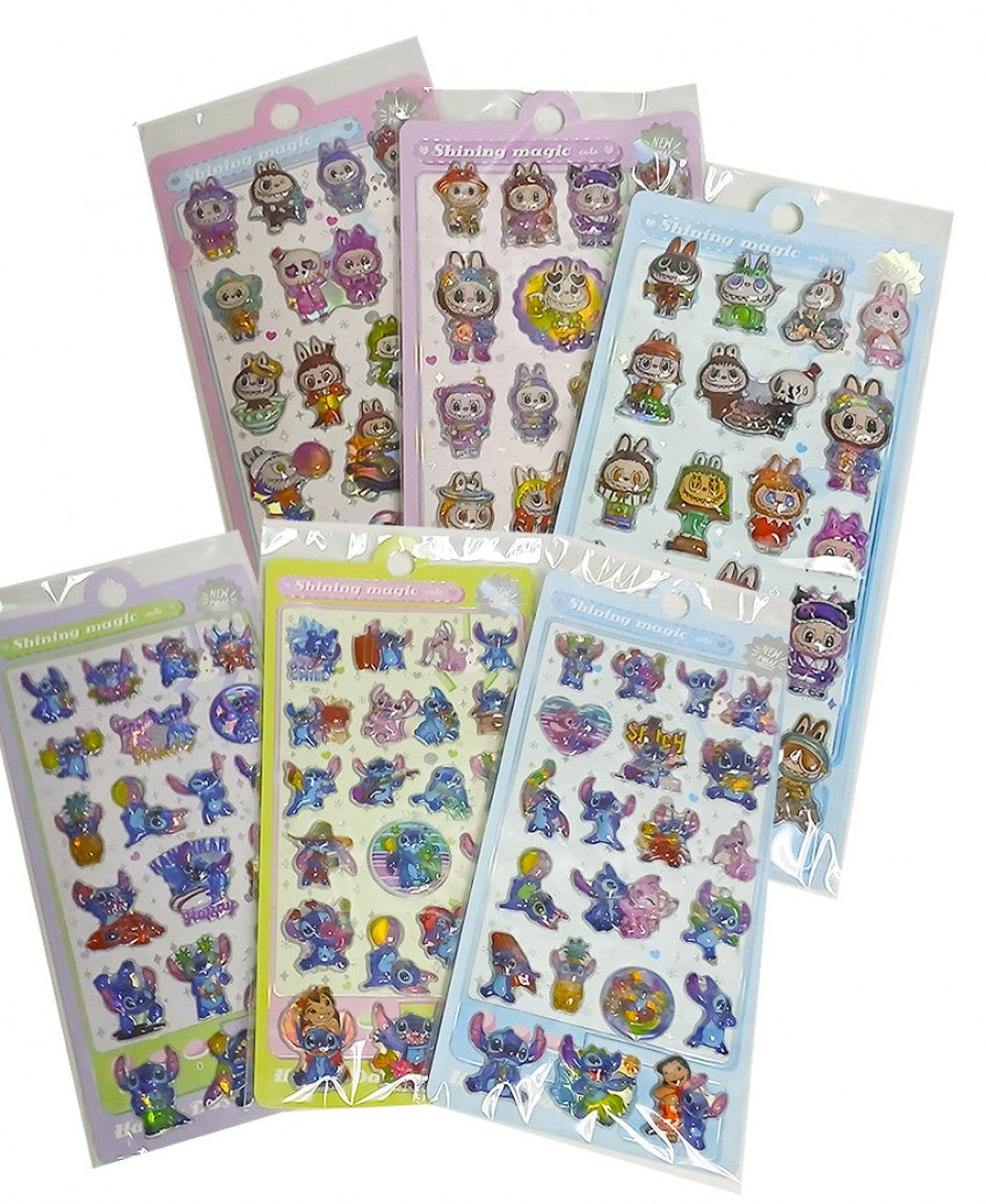 Stickers Surtidos 3D