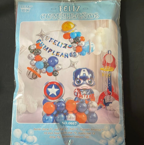 Set de Globos Cumpleaños Disney