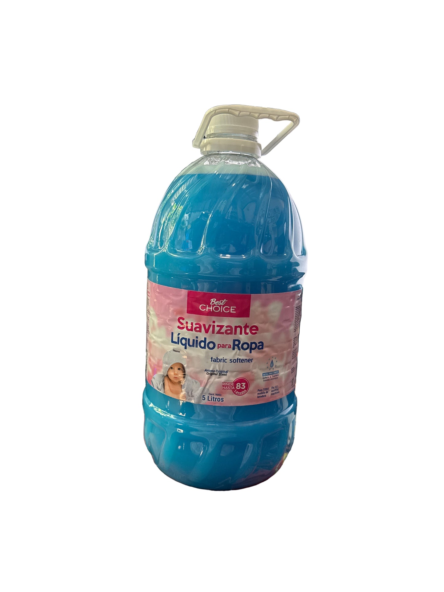 Suavizante de Ropa Grande 5 litros