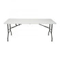 Mesa Blanca Con estructura de Aluminio