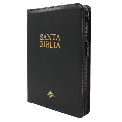 Biblia RV1960 Semi Cuero Con Ziper