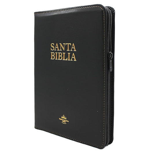 Biblia RV1960 Semi Cuero Con Ziper