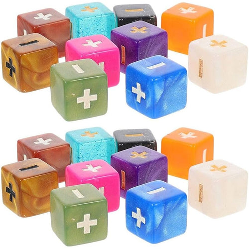 Dados con signos 1.5cm