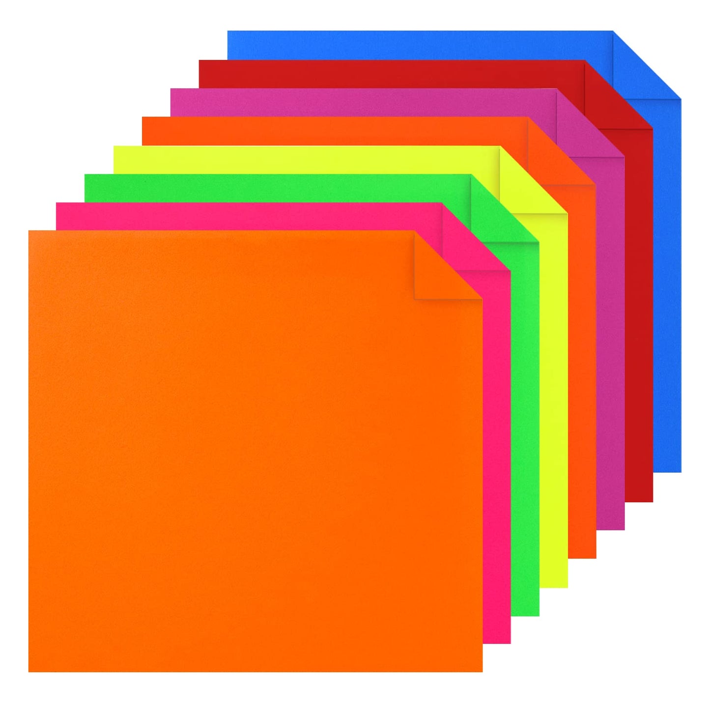 Hojas Neon Tamaño Carta (8u.)