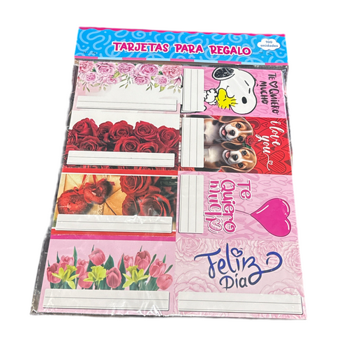 Tarjetas para Regalo de toda Ocasion (100Pack)