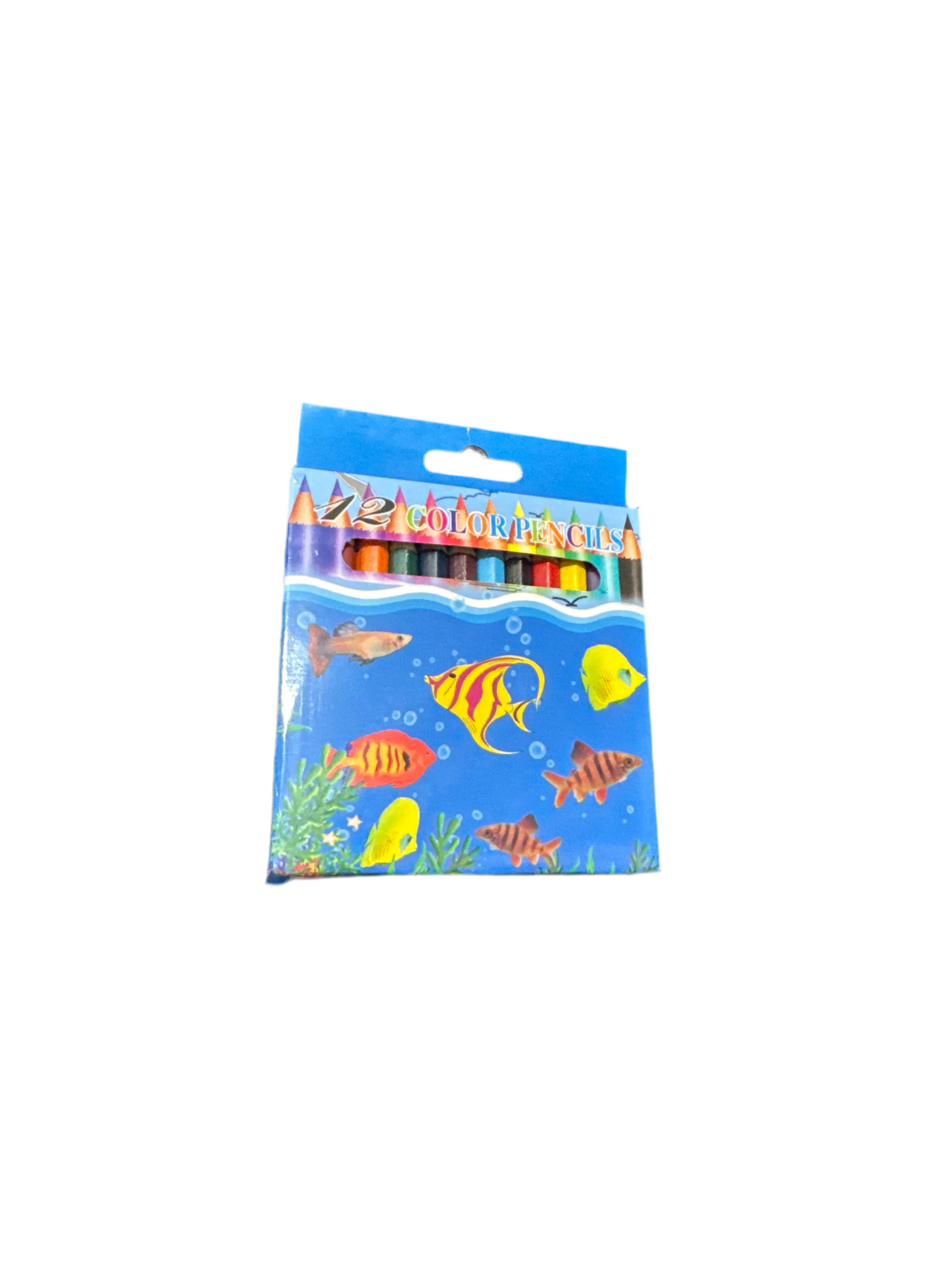 Lapiz de Color Corto Carton Economico