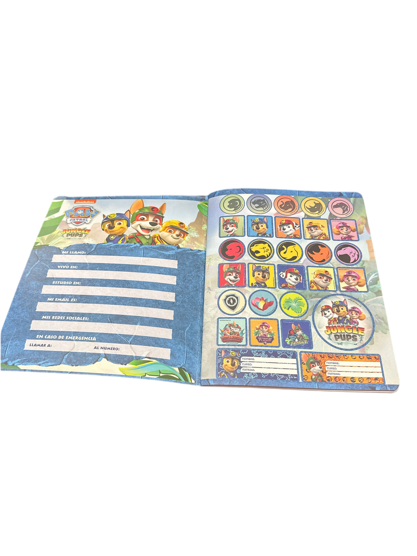 Cuaderno Cosido #3 Grande PAW PATROL