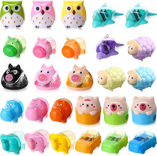 Sacapunta de animales y figuras 4D