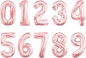 Numeros Inflables para Cumpleaños de 16" Pulgadas