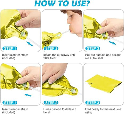 Numeros Inflables para Cumpleaños de 16" Pulgadas