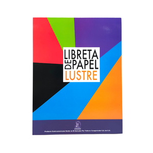 Libreta de Papel Lustre Tamaño Carta