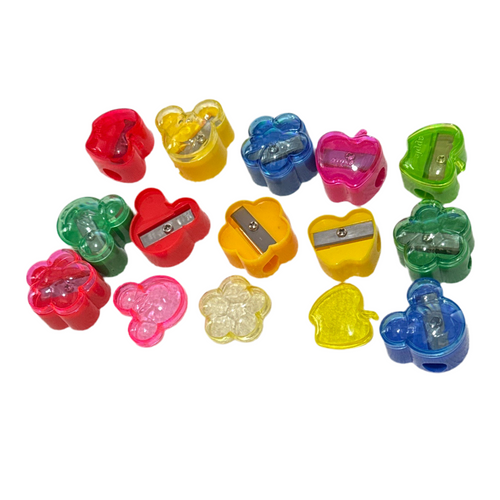 Sacapunta Plasticas con tapadera Figuras Surtidas