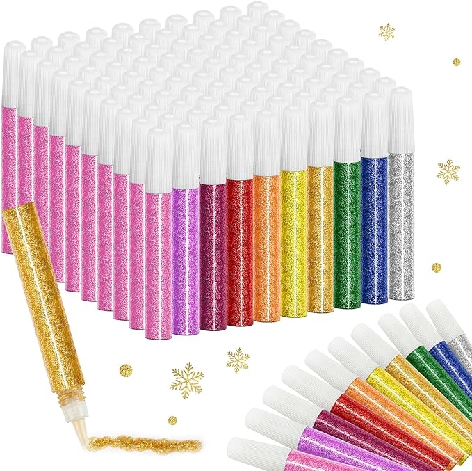 Silicon de Colores Tipo Boligrafo con Brillo
