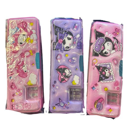 Porta lápiz estuche Con sacapuntas