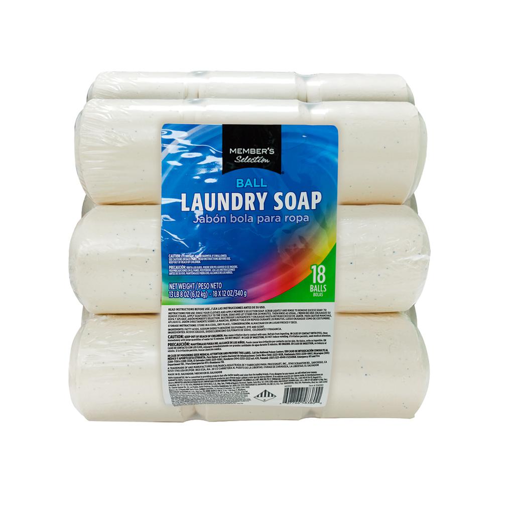 Jabon para lavar ropa (18 unidades)