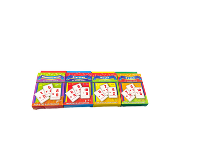 Tarjetas Flash Matematicas