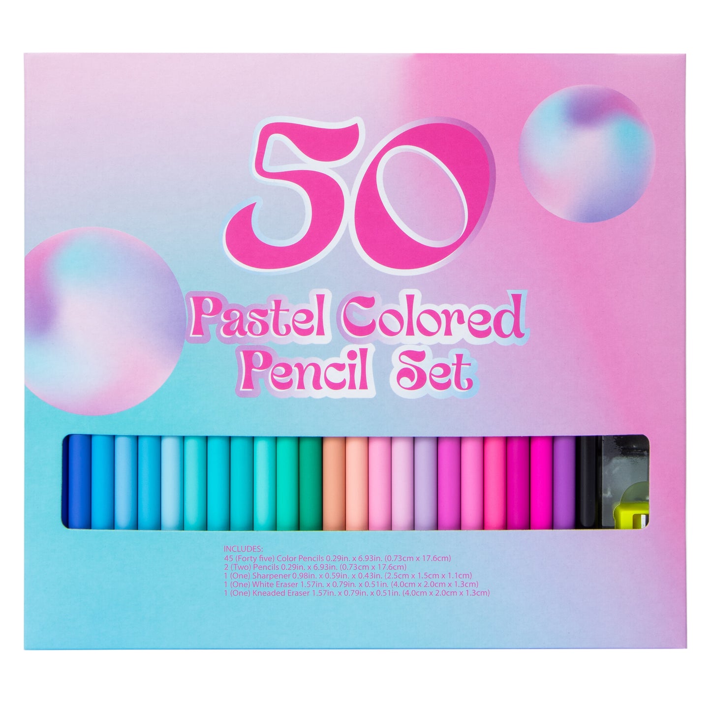 Set de Colores Pastel (50u)