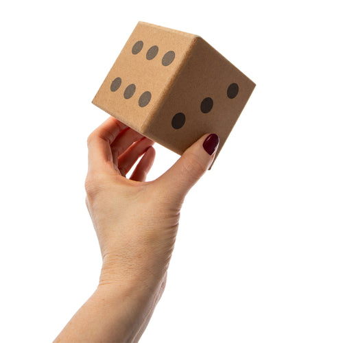 Dados de Madera Grandes 3.15 "x 3.15"