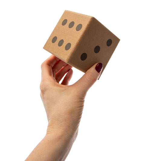 Dados de Madera Grandes 3.15 "x 3.15"