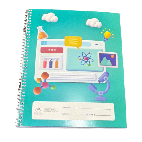 Cuaderno Espiral MINED Numero 3/54hojas