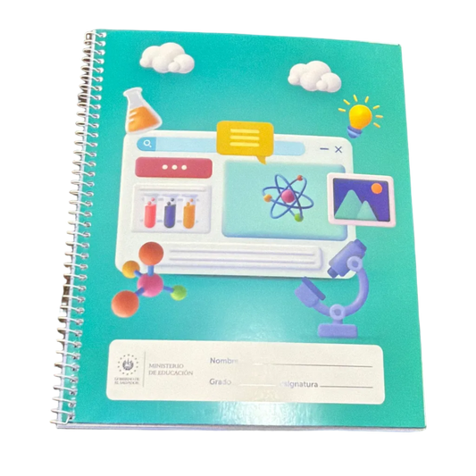 Cuaderno Espiral MINED Numero 3/54hojas