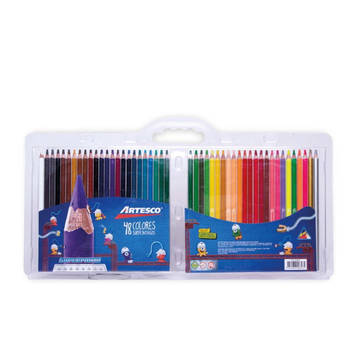 Artesco Lapiz de Color Triangulares 36 Unidades 4mm
