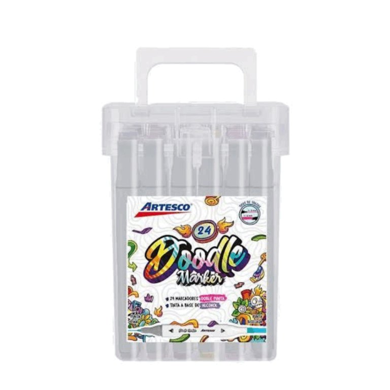 Marcadores Artesco Doodle X24 Doble Punta