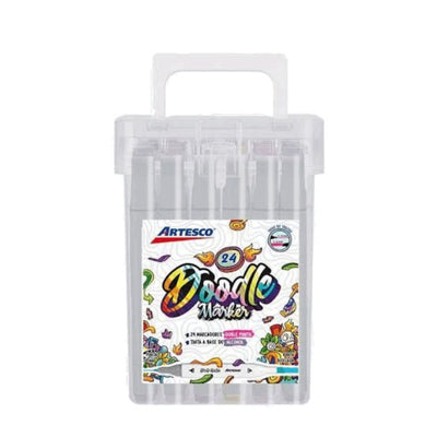 Marcadores Artesco Doodle X24 Doble Punta
