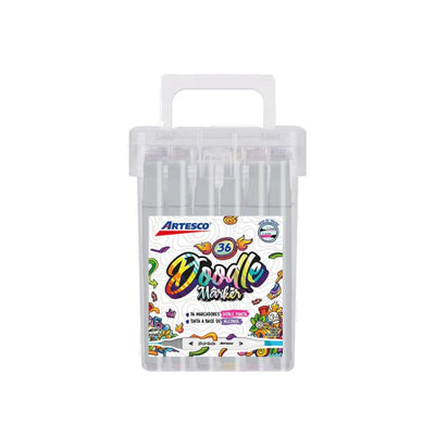 Marcadores Artesco Doodle X36 Doble Punta