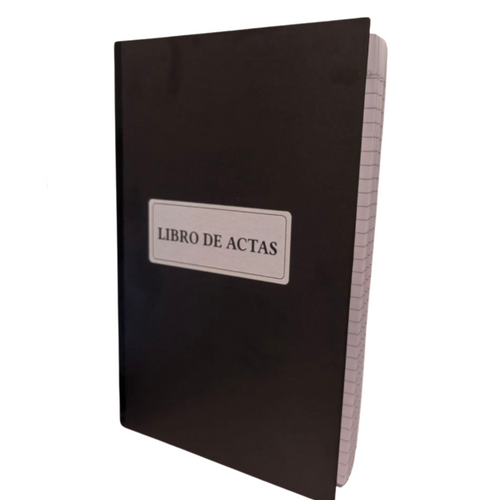 Libros de Actas Foliados Pasta Doble Facela