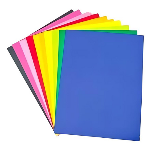 Paginas de Papel bond  Carta de colores (25u)