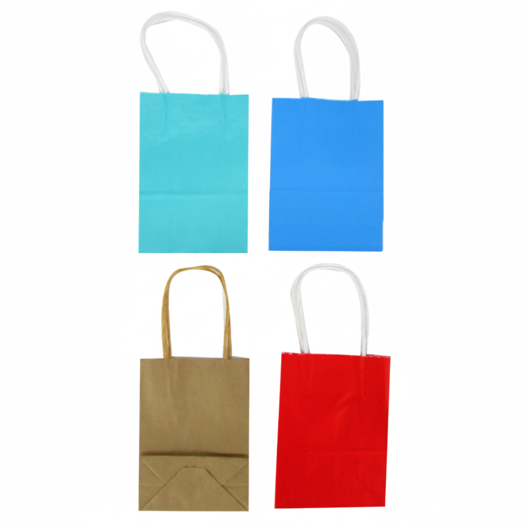 Bolsa de Papel Craft  Colores Para Regalo