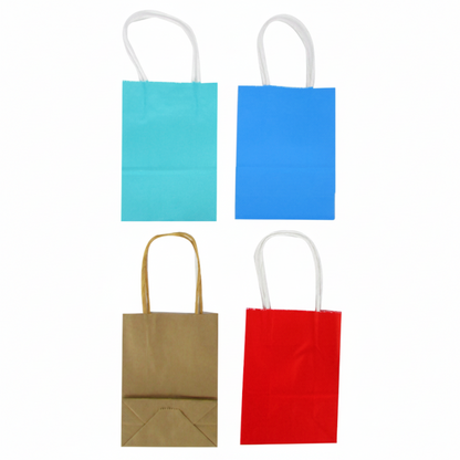 Bolsa de Papel Craft  Colores Para Regalo