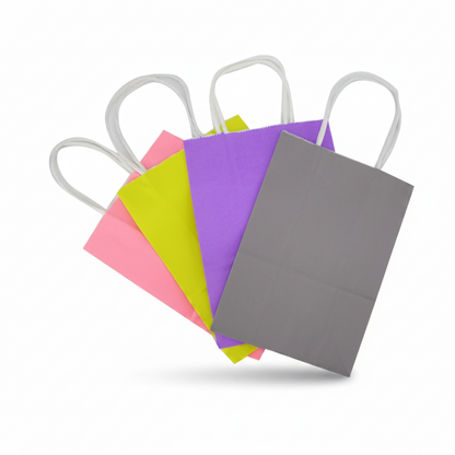 Bolsa de Papel Craft  Colores Para Regalo