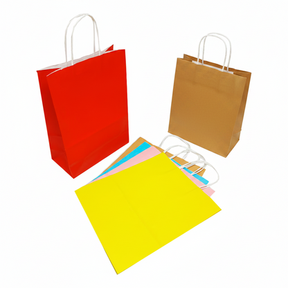 Bolsa de Papel Craft  Colores Para Regalo