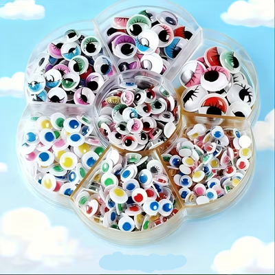 Ojitos Moviles con Adhesivo surtidos (600u)