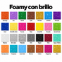 Hoja Foamy Brillante Carta