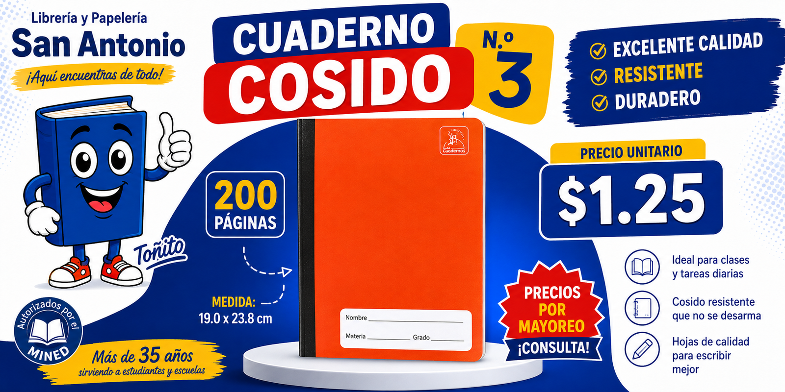 Toñito te lo recomienda