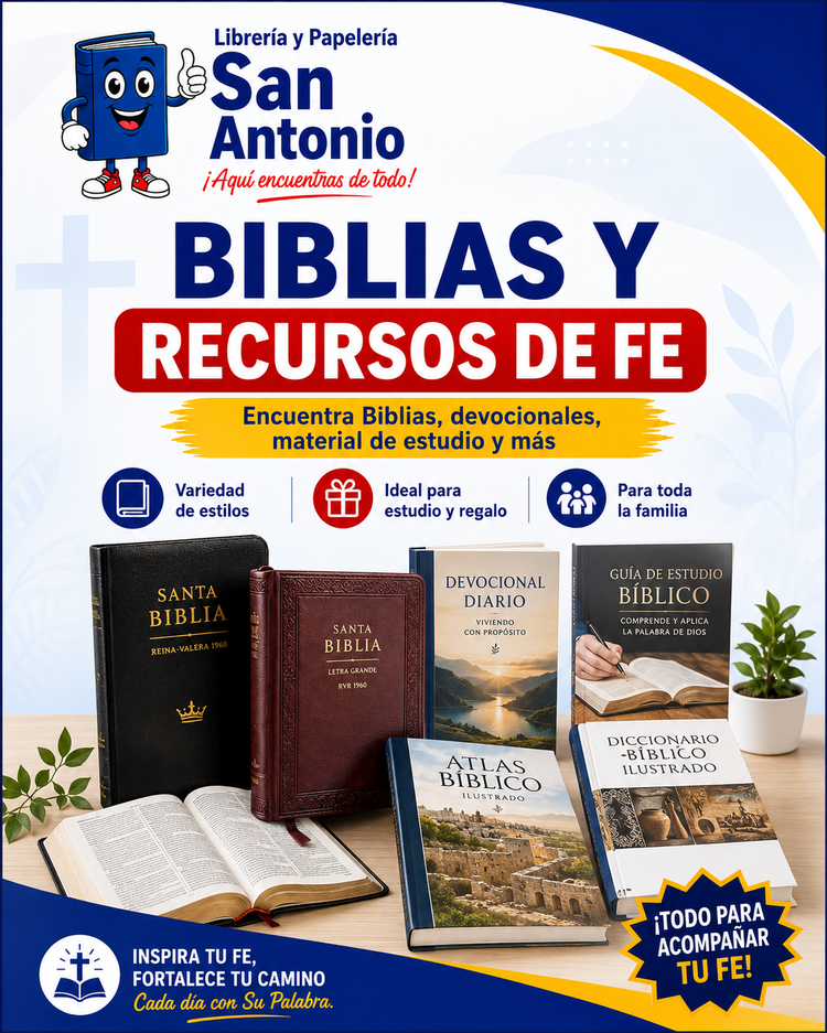 Biblias y recursos de fe en San Antonio