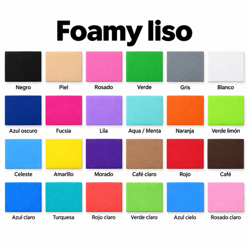 Hoja Foamy Carta Liso