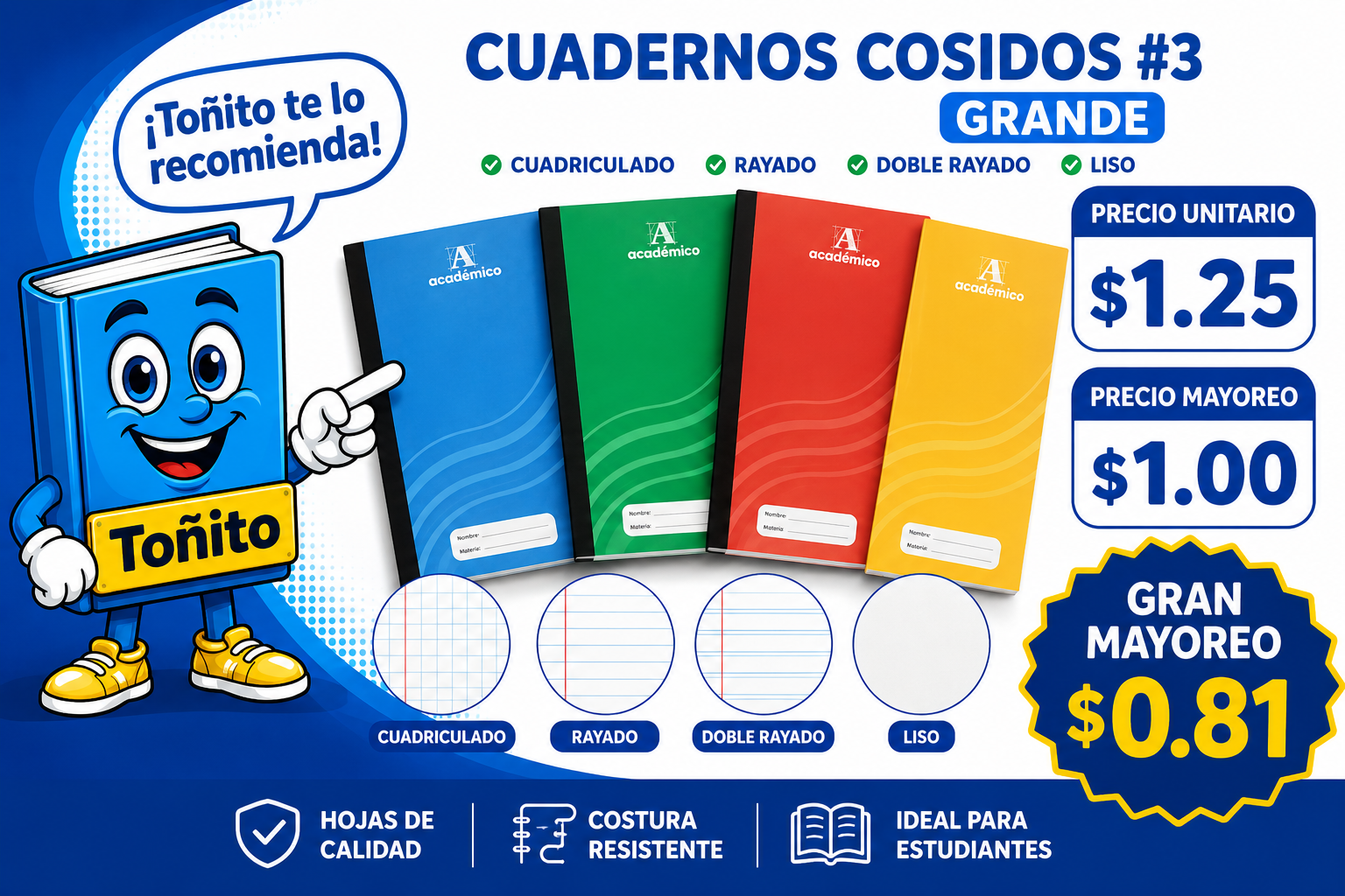 Toñito te lo recomienda