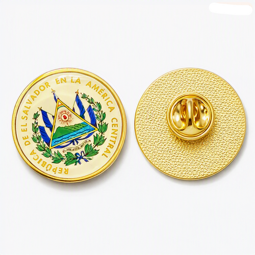 Pin escudo Del Salvador