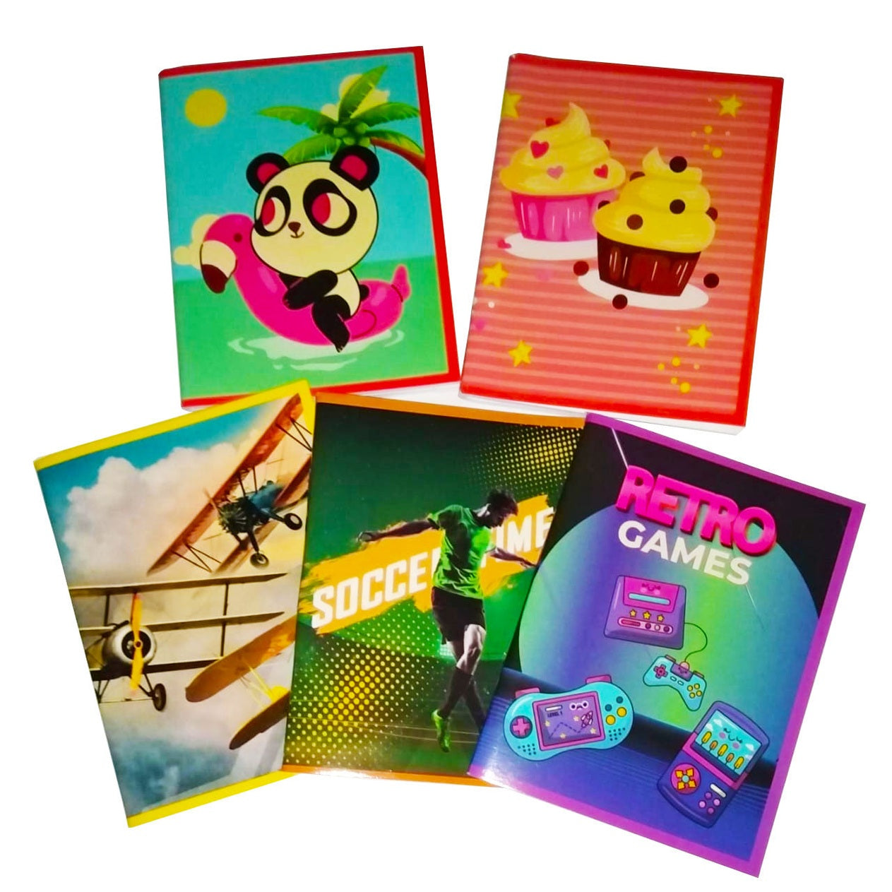 Cuaderno Pequeño Enprapado 100 Paginas