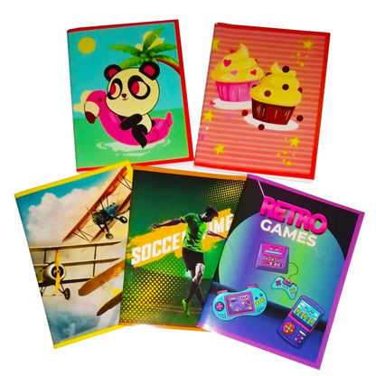 Cuaderno Pequeño Enprapado 100 Paginas