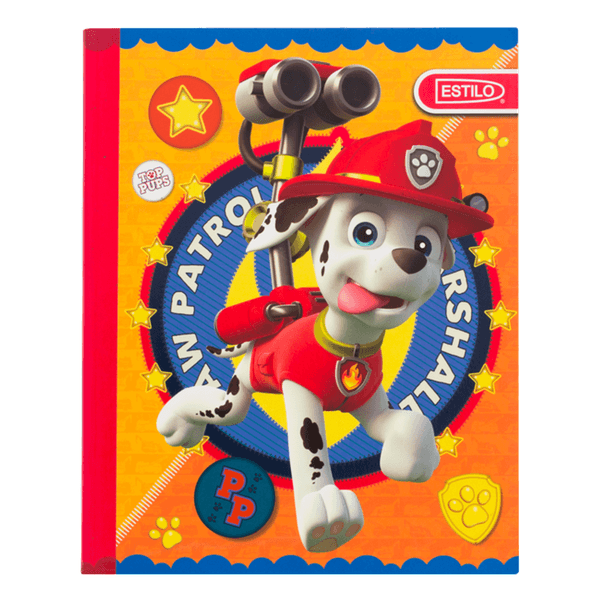 Cuaderno Cosido #3 Grande PAW PATROL