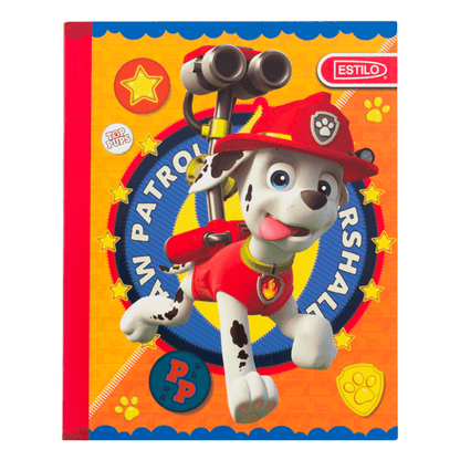 Cuaderno Cosido #3 Grande PAW PATROL