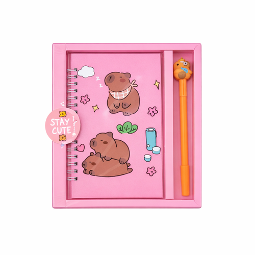 Cuaderno Capibara con Lapiz