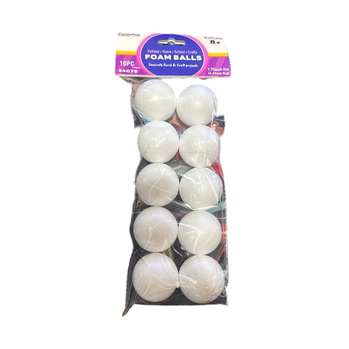 Bola de Durapax 4.45cm /1.75 " X (10 Unidades)